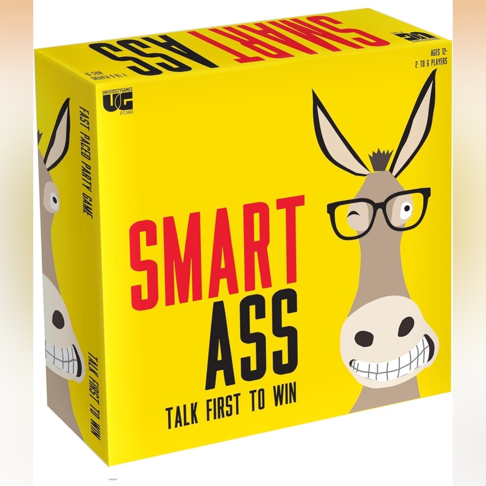 Smart Ass Trivia The Ultimate Who, What, Where Game for Family, Adults Ages 12+